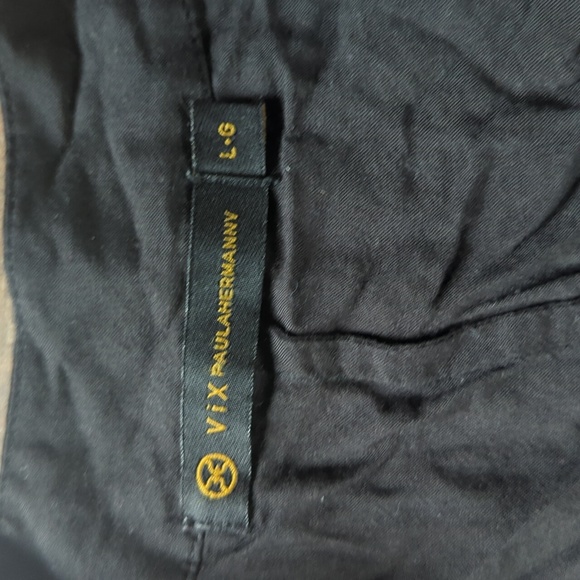 Vix Paula Hermanny Cover Up, Black, LG - Picture 2 of 4